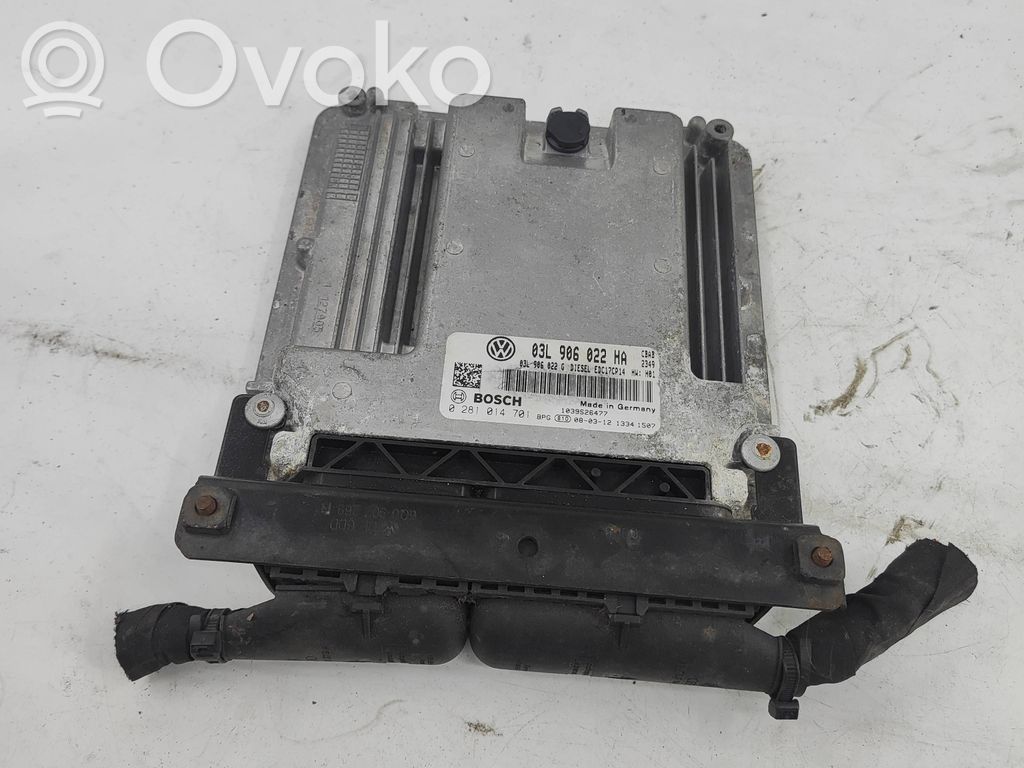 Volkswagen Tiguan Dzinēja vadības bloks 