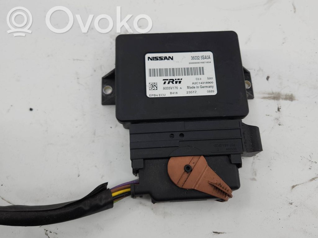 Nissan Leaf II (ZE1) Moduł / Sterownik hamulca ręcznego 
