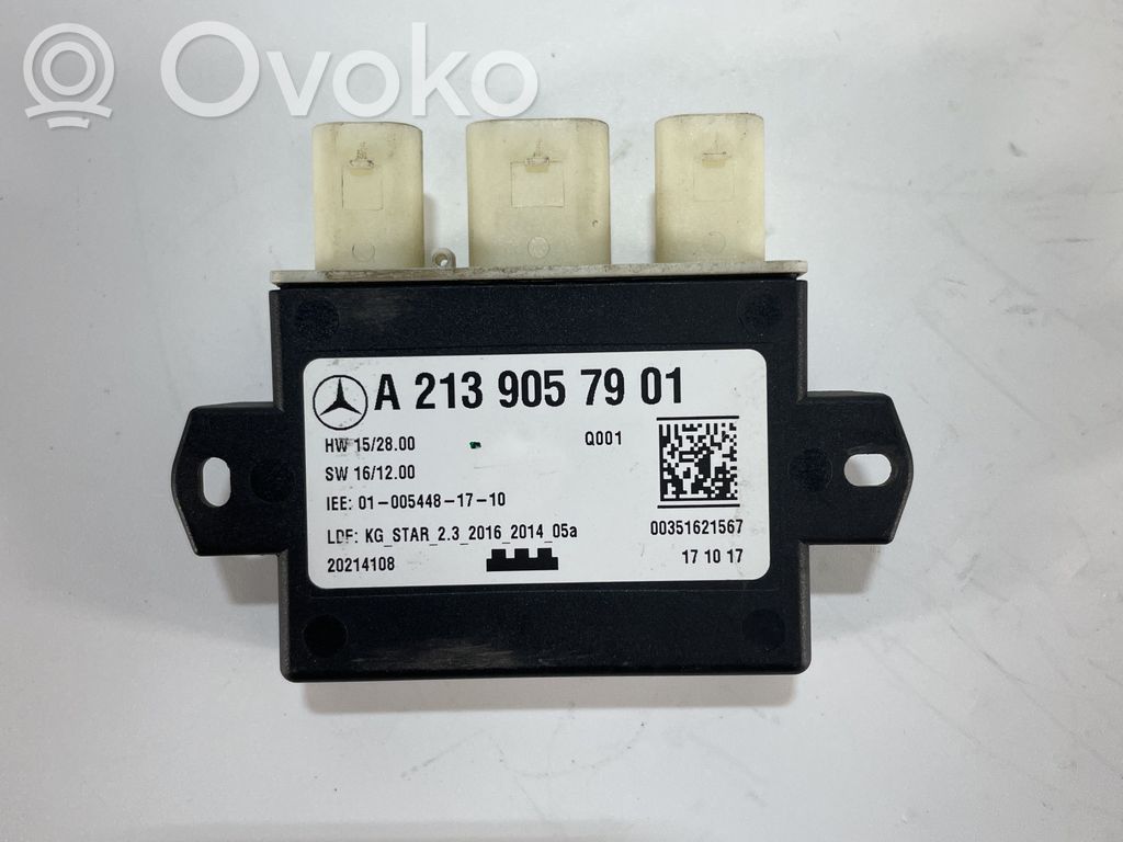 Mercedes-Benz E W213 Tailgate/trunk control unit/module 