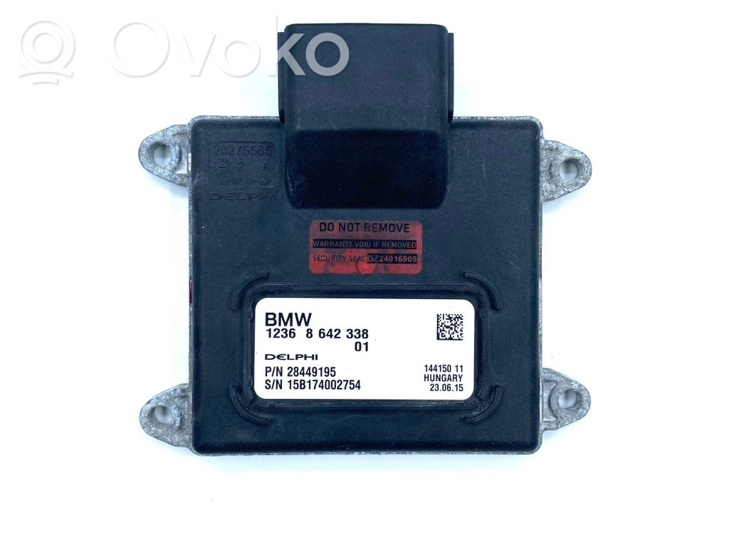 Engine control unit/module   8642338,28449195,15B174002754,12387504988,12388631718,12388635447,12388642242,1238864233801,12388661706,28275565,7504988,8631718,8635447,8642242,8661706