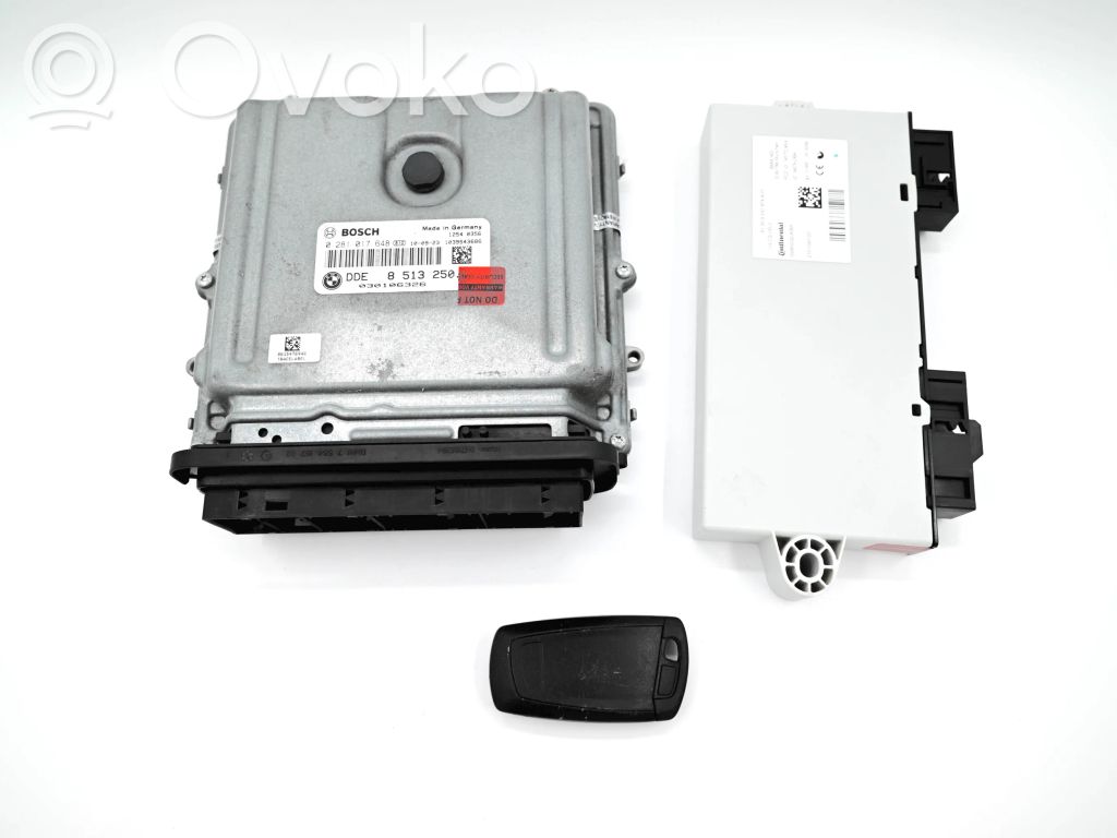BMW 5 F10 F11 Engine ECU kit and lock set 