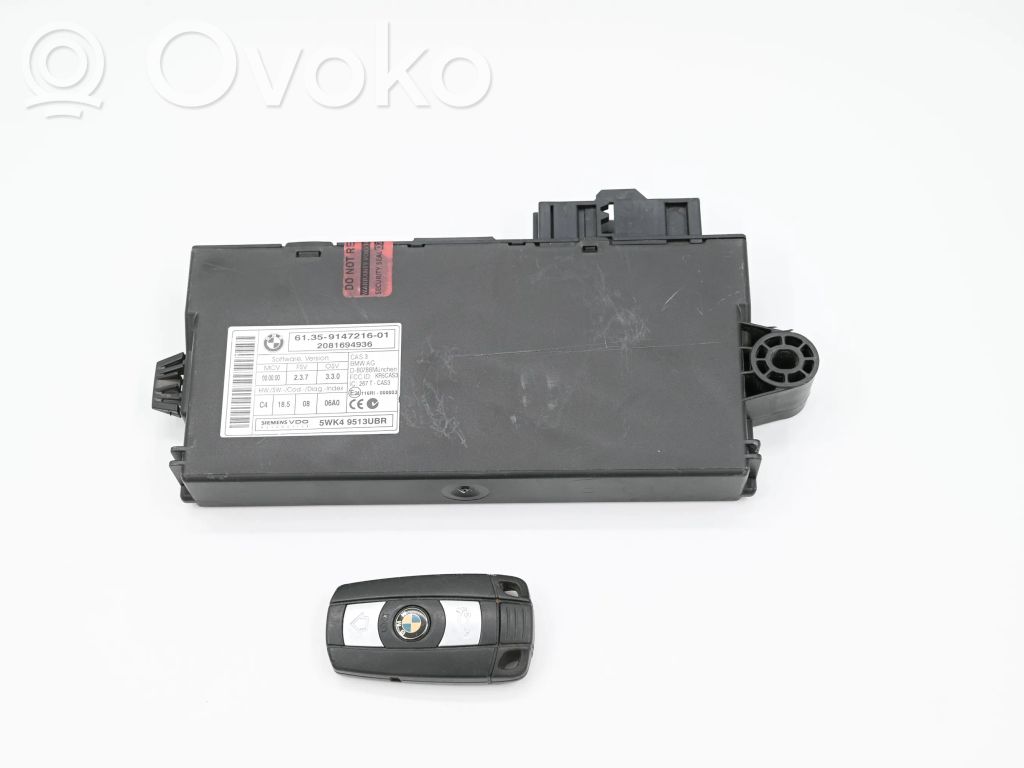 BMW 5 E60 E61 CAS control unit/module 