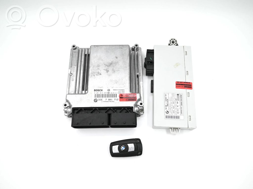BMW 5 E60 E61 Engine ECU kit and lock set 