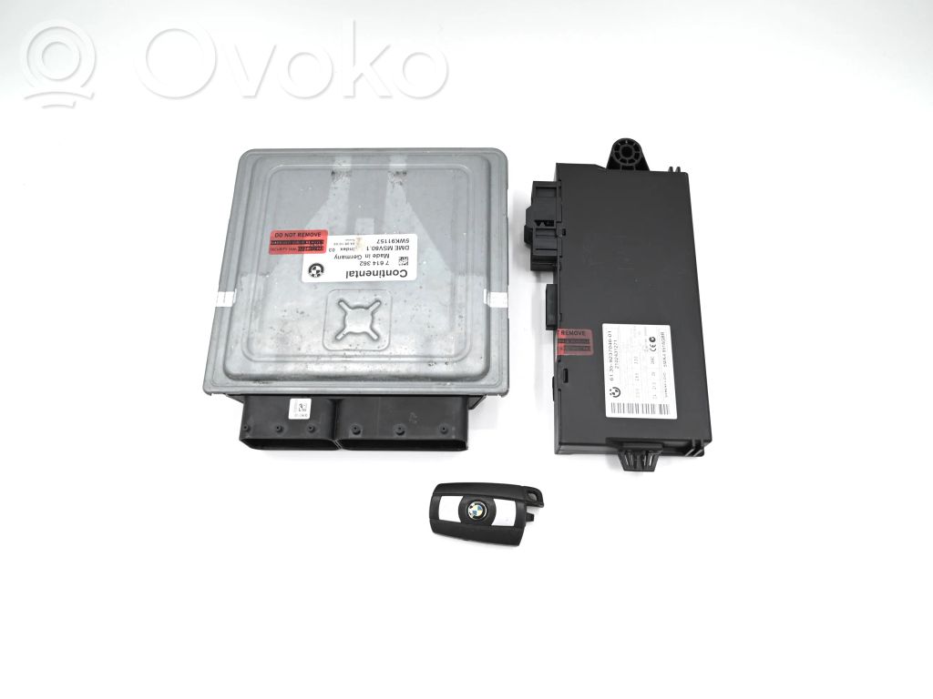 BMW 3 E90 E91 Engine ECU kit and lock set 
