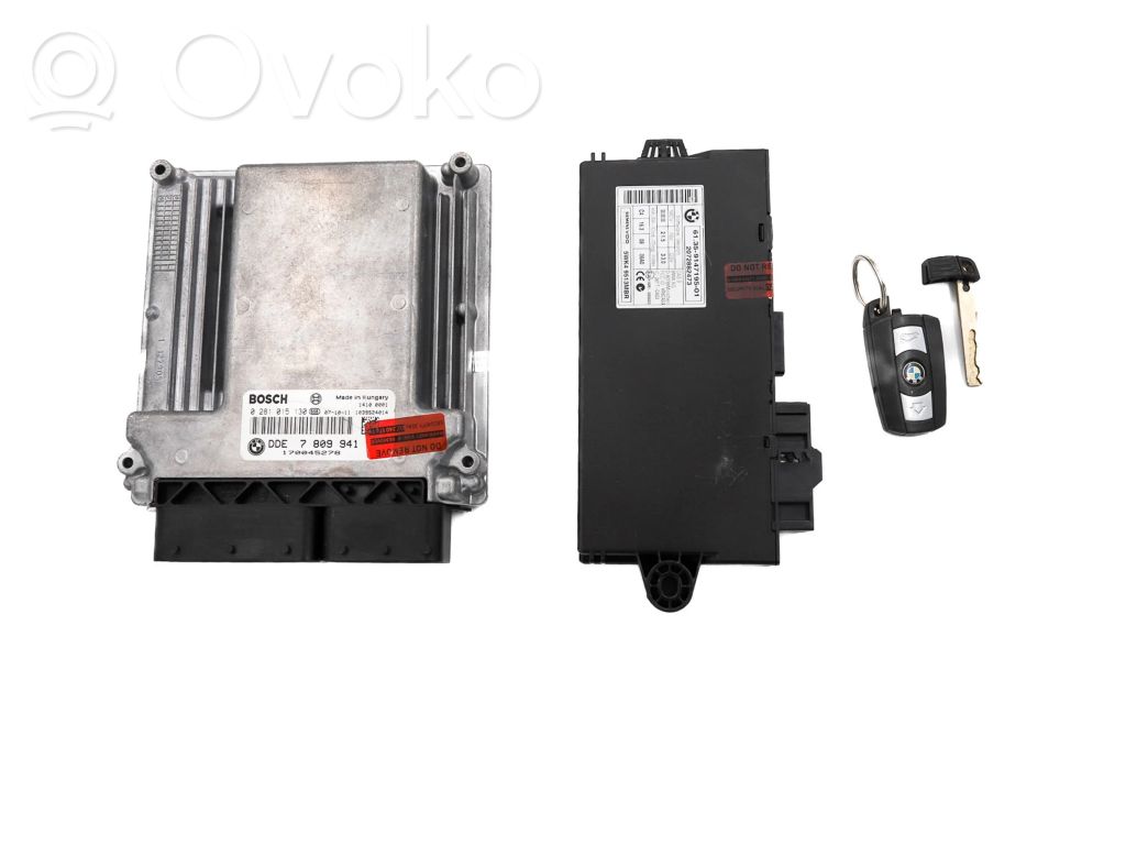 BMW 5 E60 E61 Engine ECU kit and lock set 
