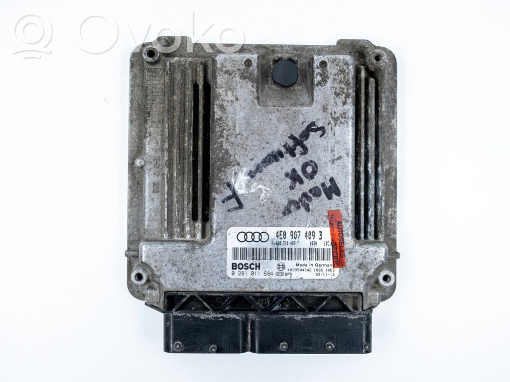 Audi A8 S8 D3 4E Engine control unit/module 