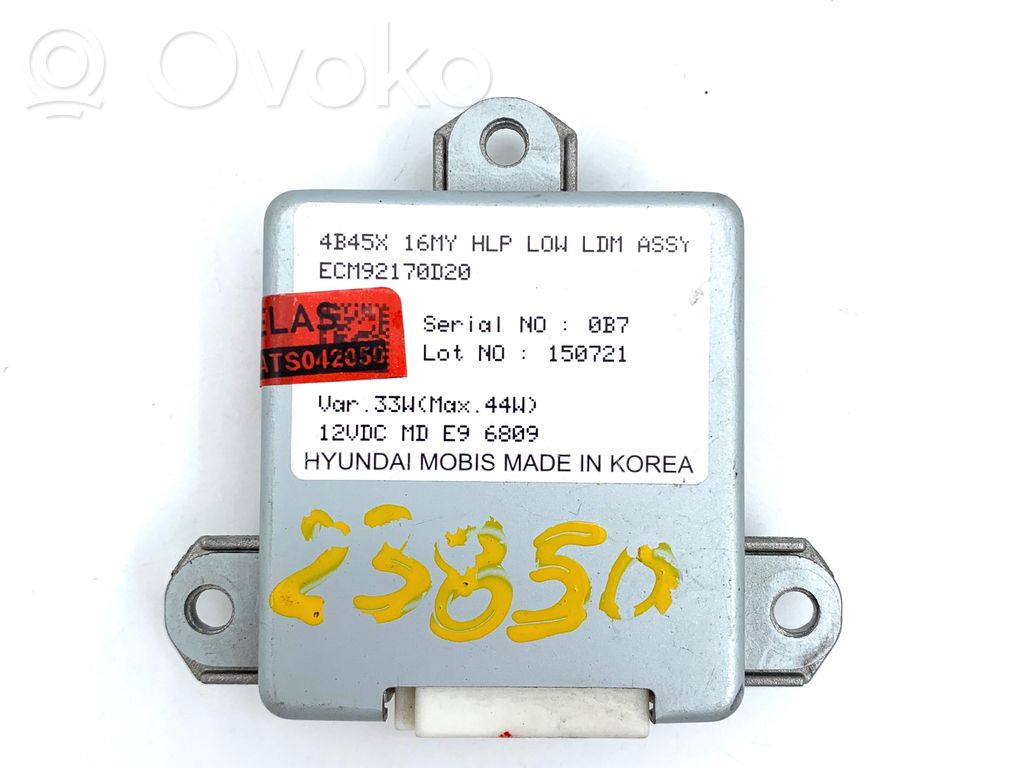 Mitsubishi Outlander Módulo de control de balasto LED 