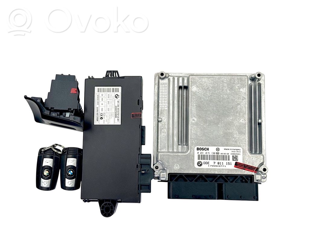 BMW 3 E92 E93 Engine ECU kit and lock set 