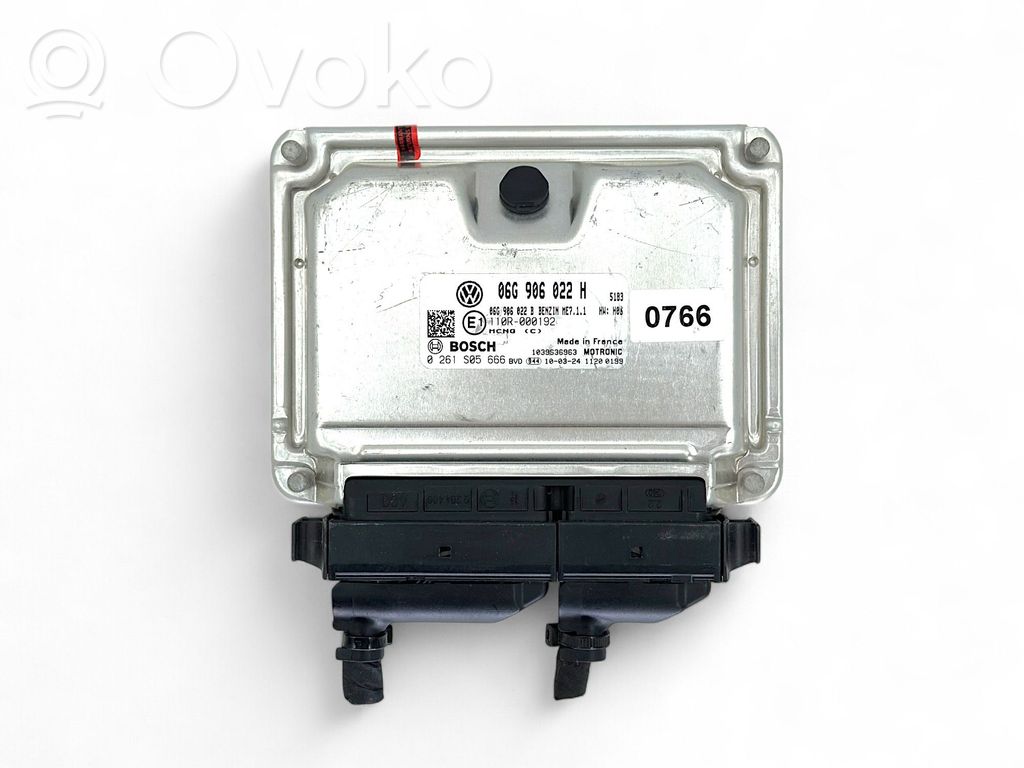 Engine control unit/module   06G906022H,0261S05666,06G906022B