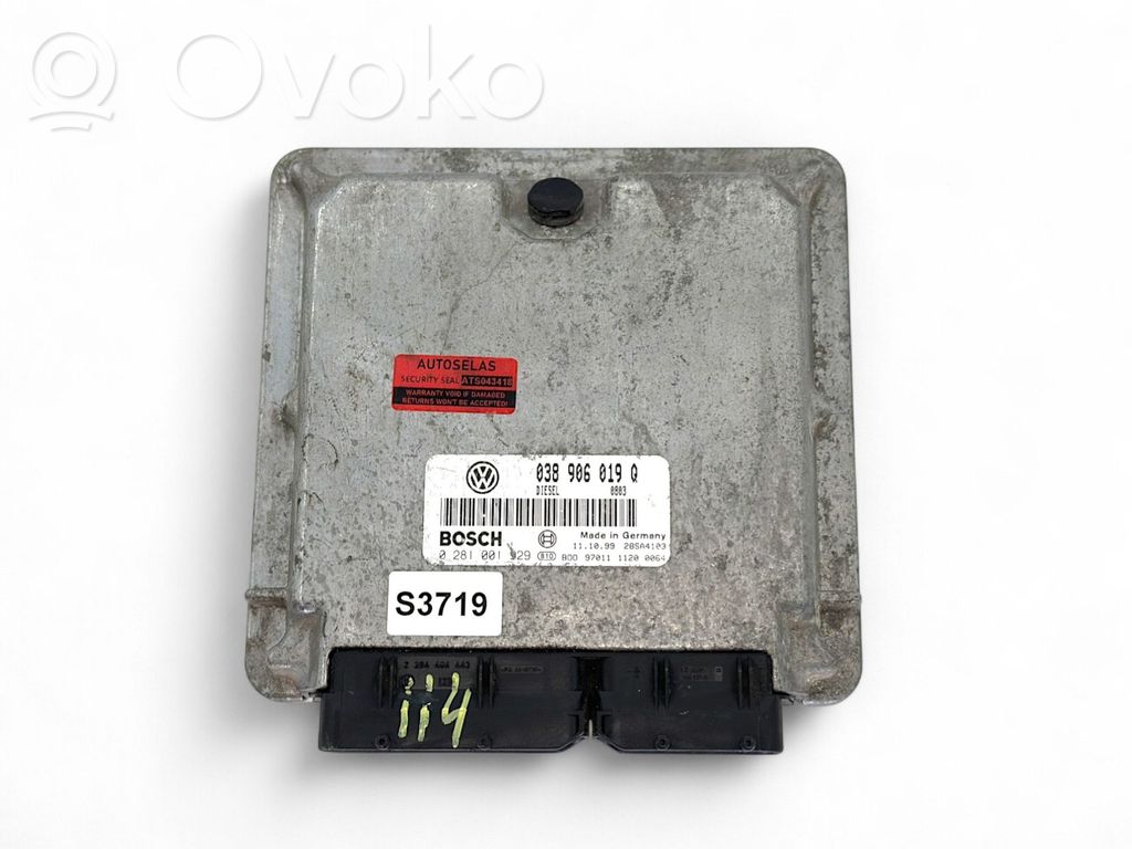 Volkswagen Sharan Engine control unit/module 