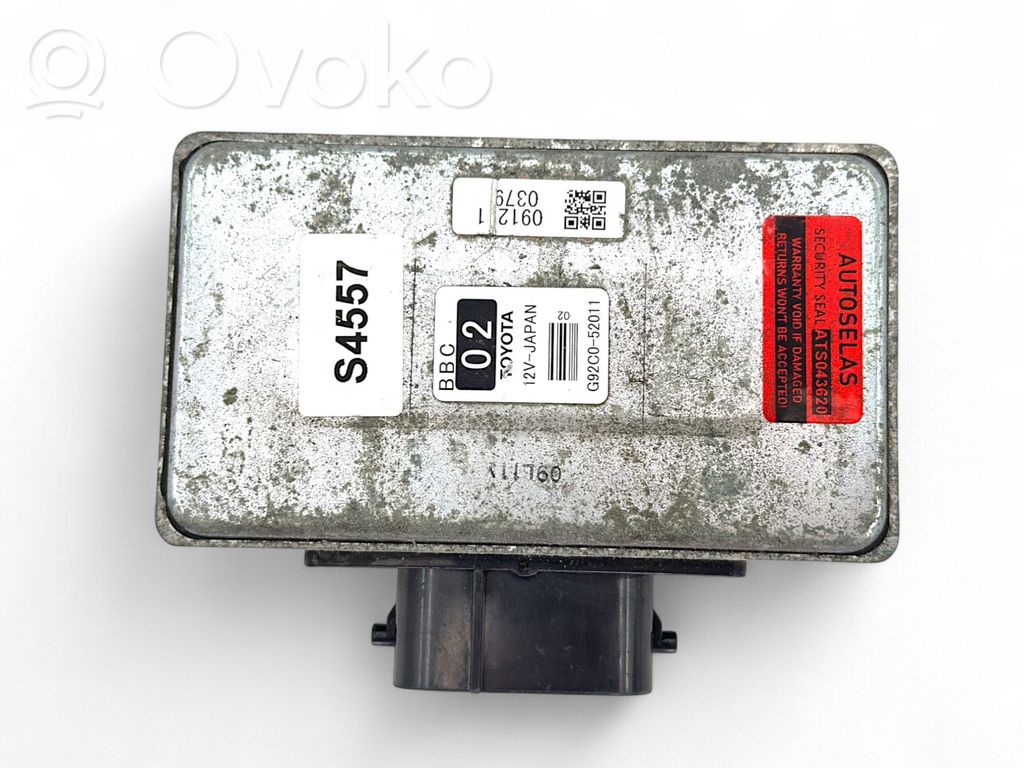 Toyota Yaris Other control units/modules 