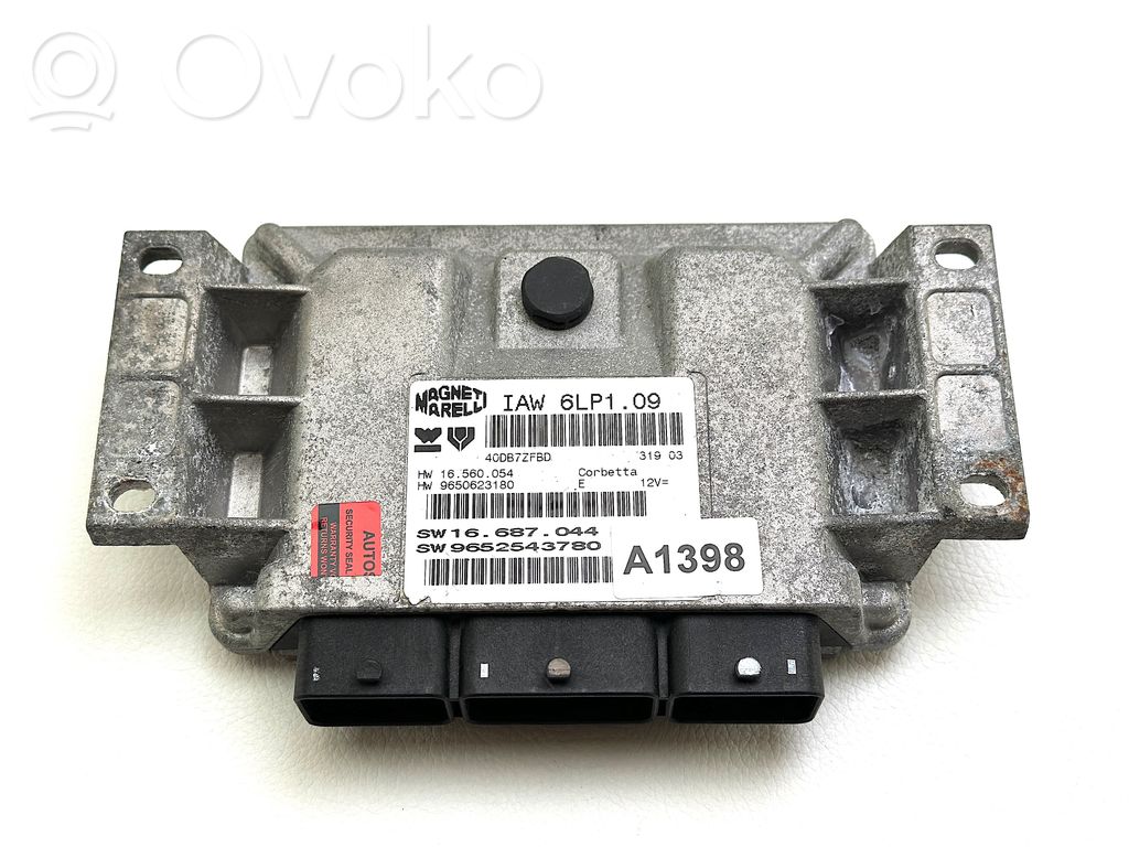 Peugeot 206 Engine control unit/module 
