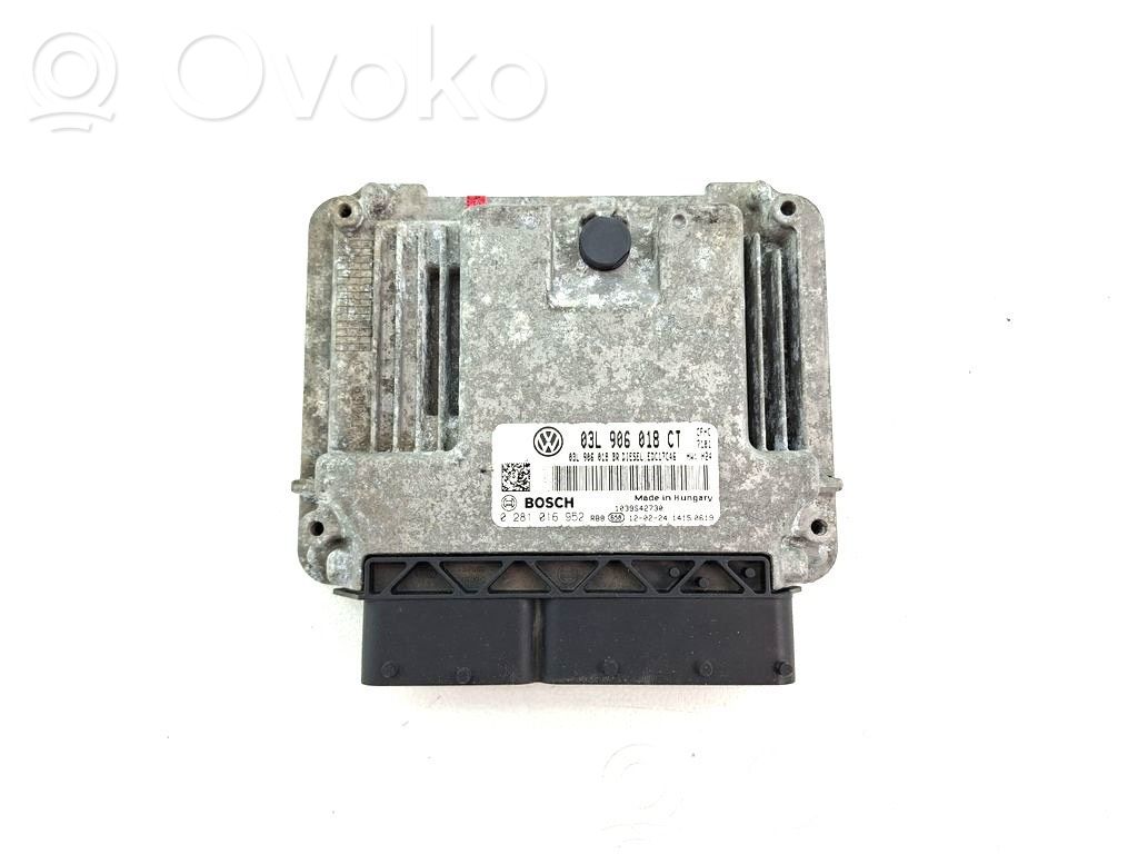 Skoda Superb B6 (3T) Engine control unit/module 