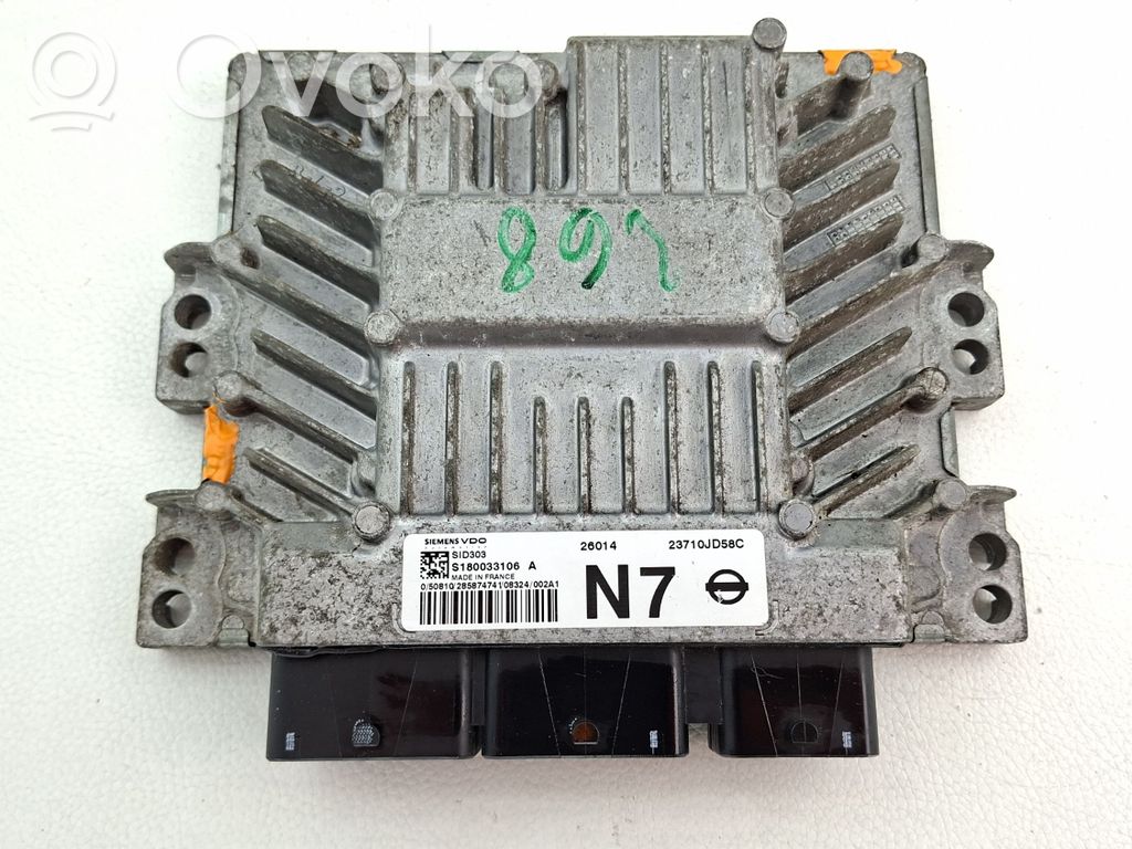 Nissan Qashqai+2 Engine control unit/module 