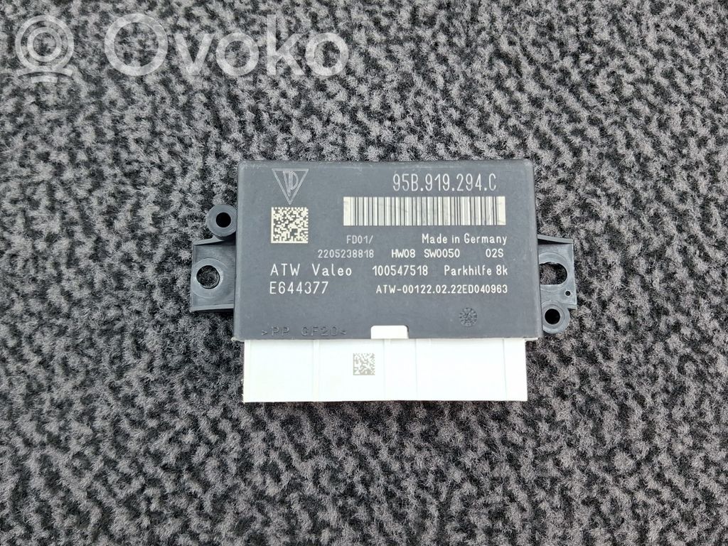 Porsche Macan (95B) Parking PDC control unit/module 