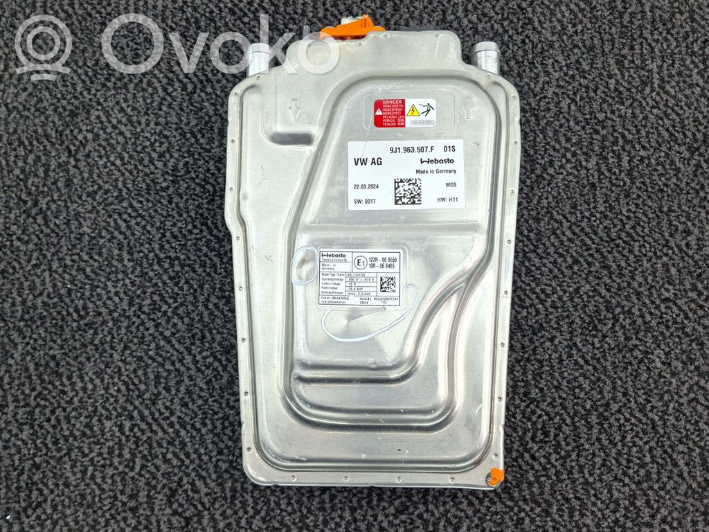 Porsche Taycan 9J1 Unidad de control/módulo calefacción auxiliar 