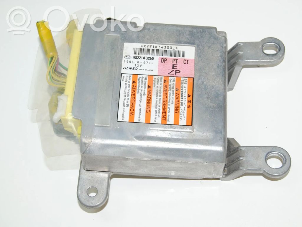 Airbag control unit/module   98221AG260,1503000710