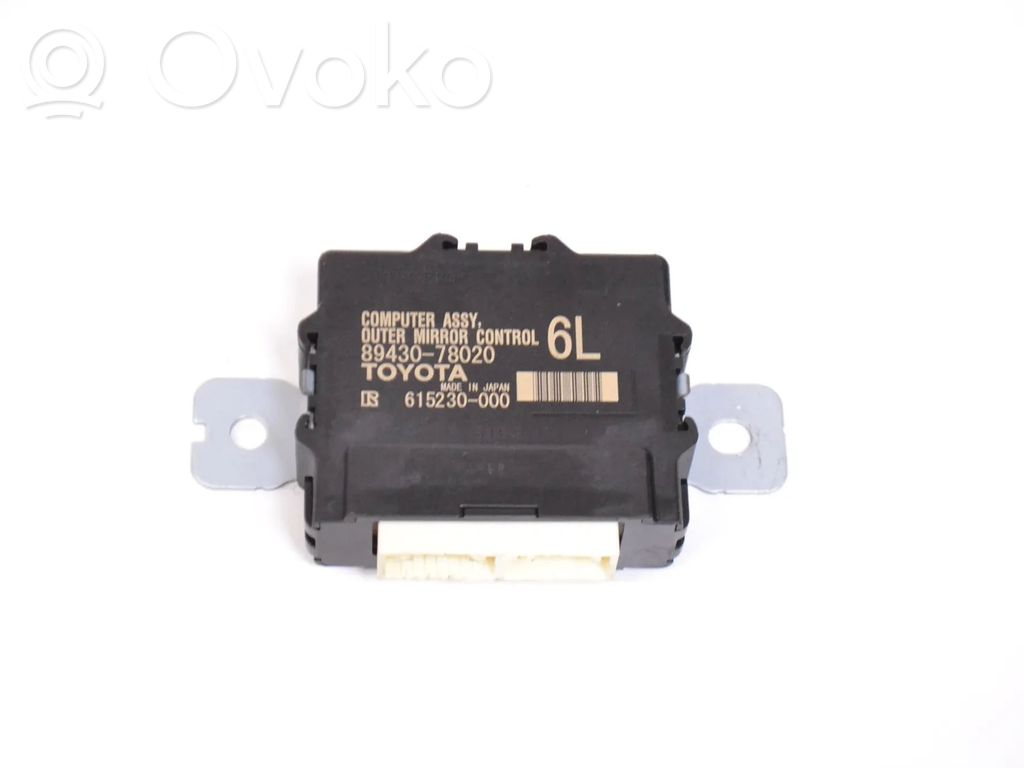 Module de commande rétroviseur latéral   8943078020