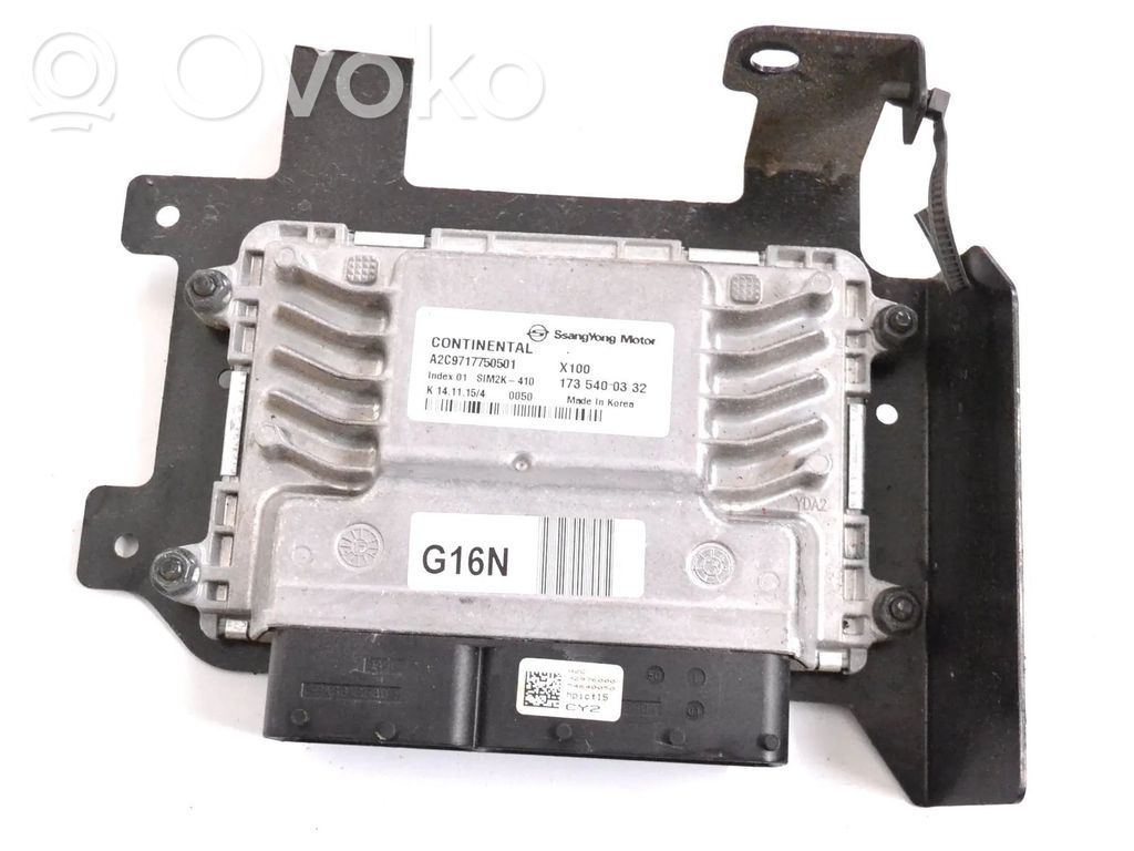SsangYong Tivoli Sterownik / Moduł ECU 