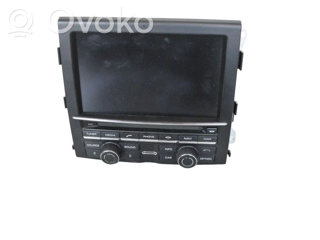 Porsche Cayenne (92A) Panel / Radioodtwarzacz CD/DVD/GPS 