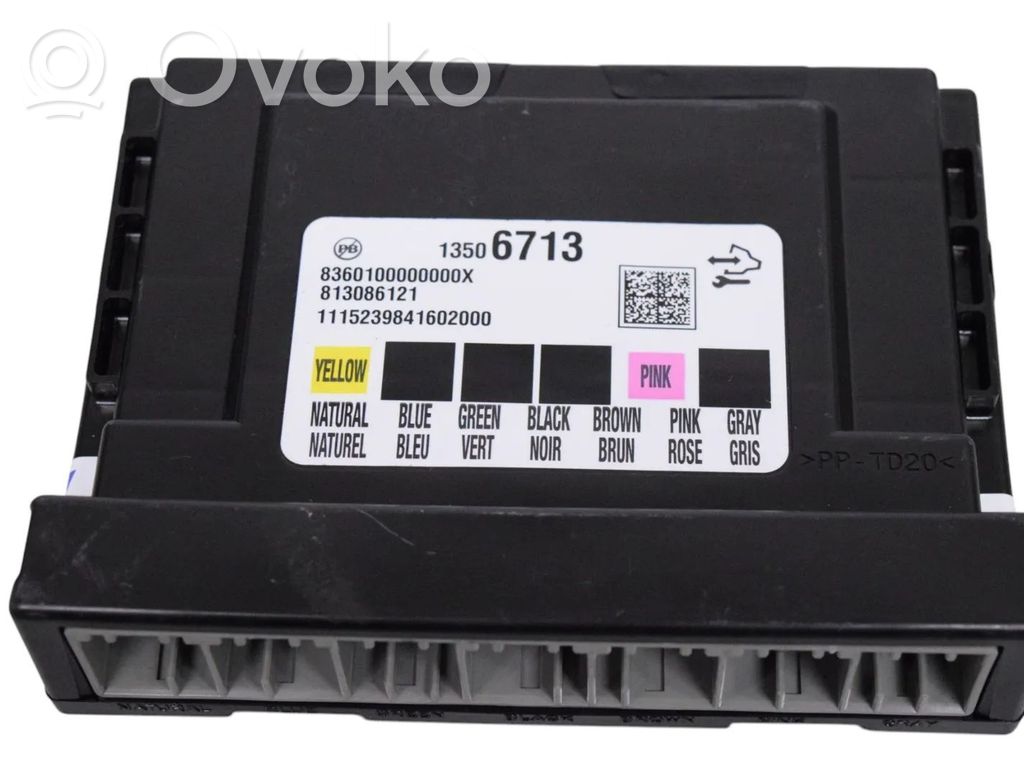 Cadillac ATS Central body control module 