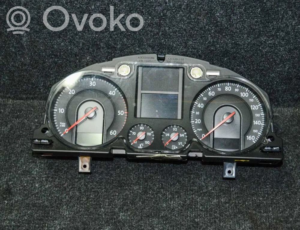 Volkswagen PASSAT B6 Vitezometru (grup de instrumente) 