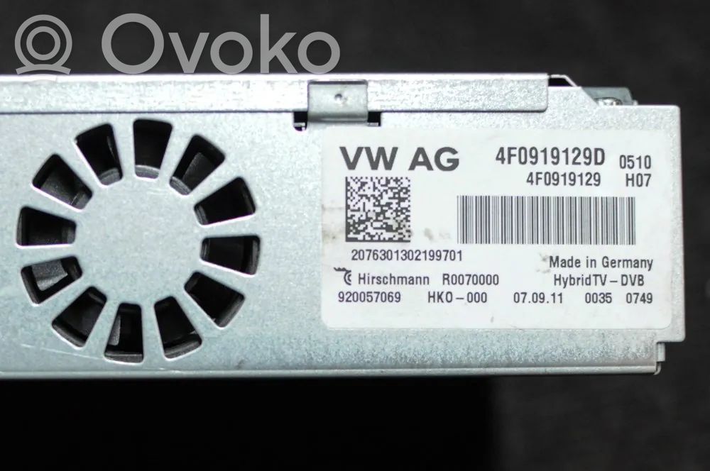 Volkswagen Touareg II Video control module 