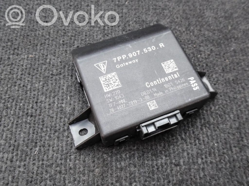 Porsche Cayman 981 Gateway control module 