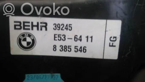 BMW X5 E53 Вентилятор печки 