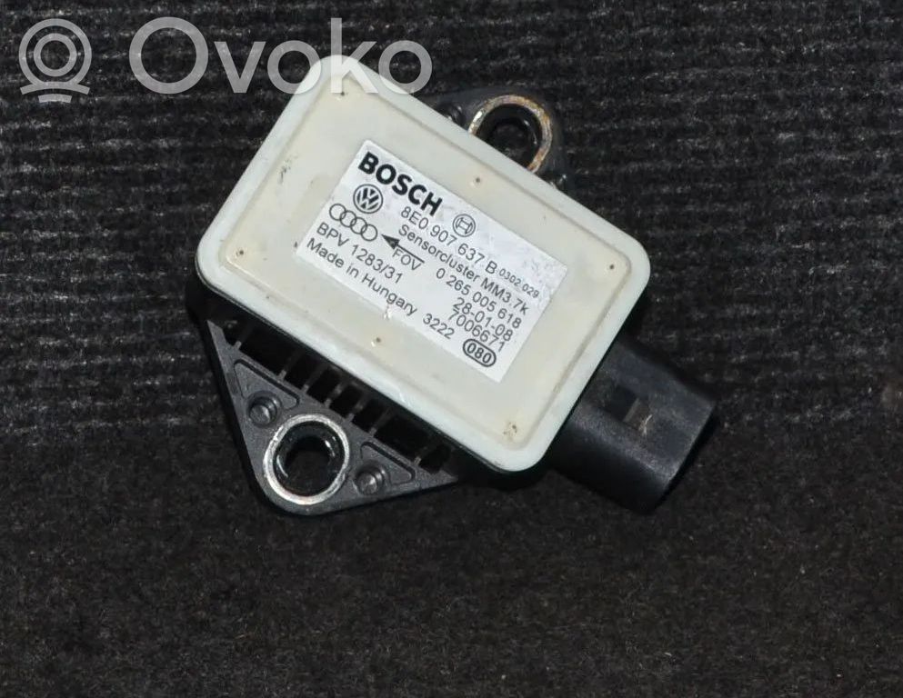 Audi A6 S6 C6 4F Sensor de aceleración 