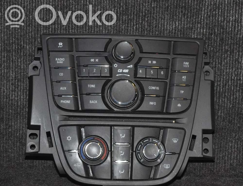 Opel Astra J Przełącznik / Włącznik nawiewu dmuchawy 