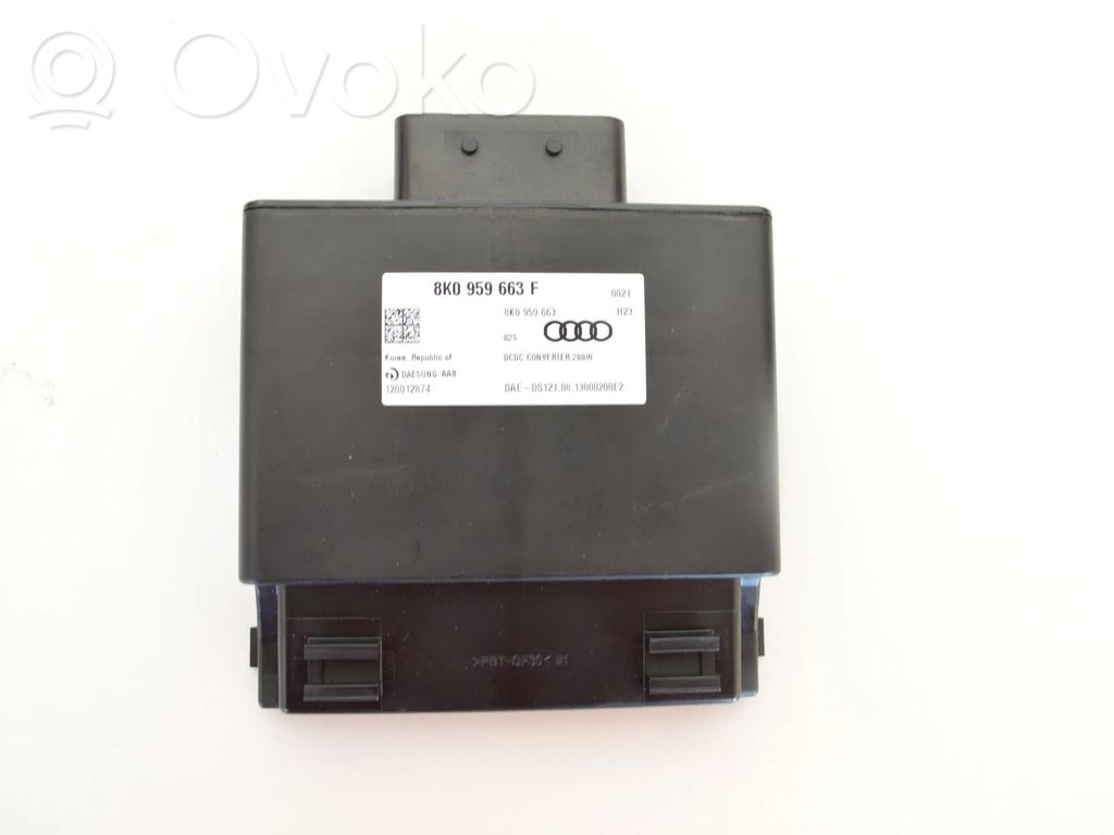 Muut laitteet   8K0959663F
