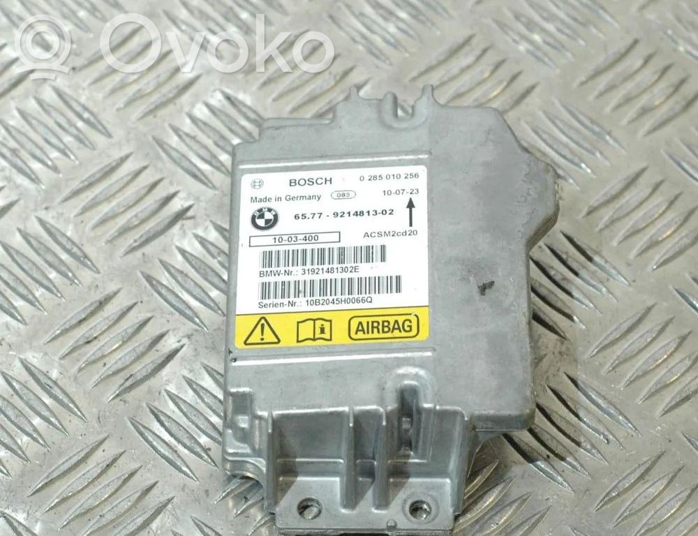 Unidad de control/módulo del Airbag   9214813