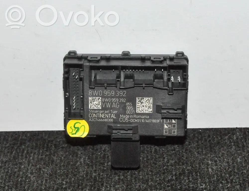 Audi A4 S4 B9 8W Door control unit/module 