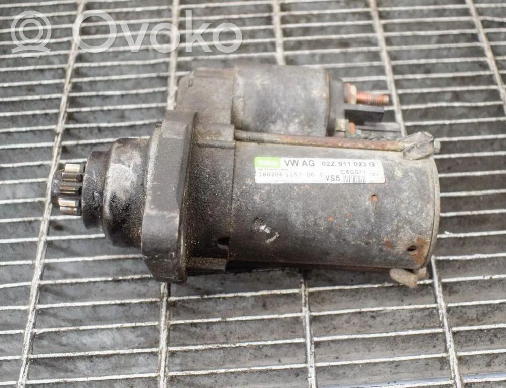 Motor de arranque   02Z911023G