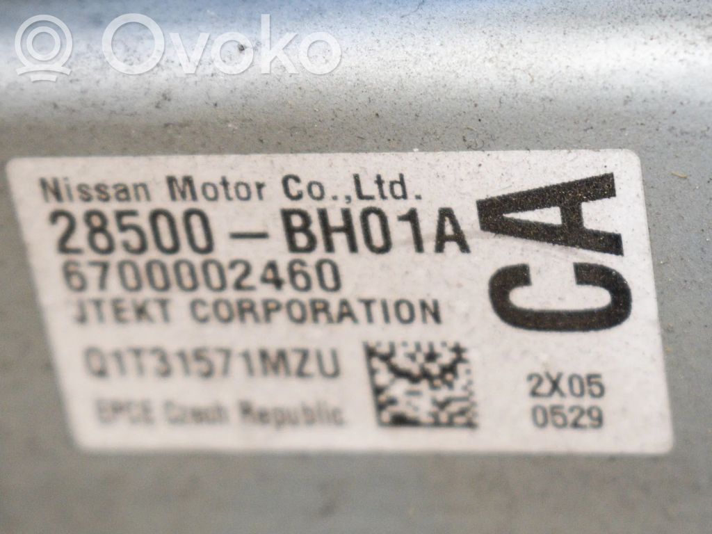 Vairo kolonėlės mechaninė dalis