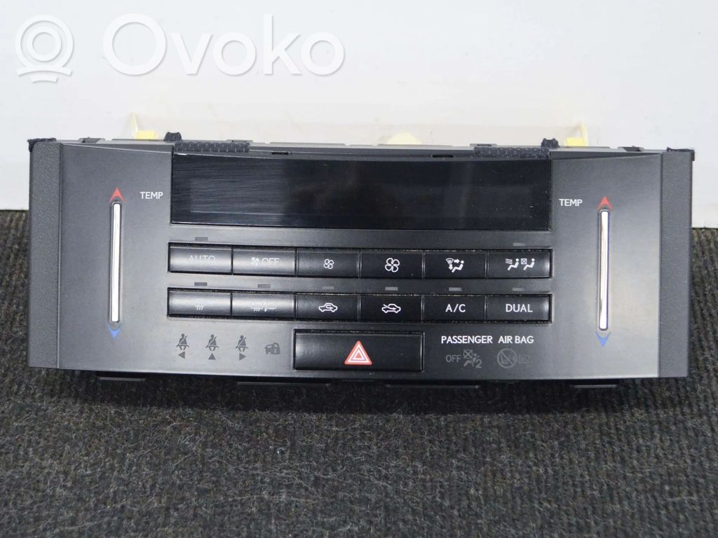 Lexus IS III XE30 Przełącznik / Włącznik nawiewu dmuchawy 