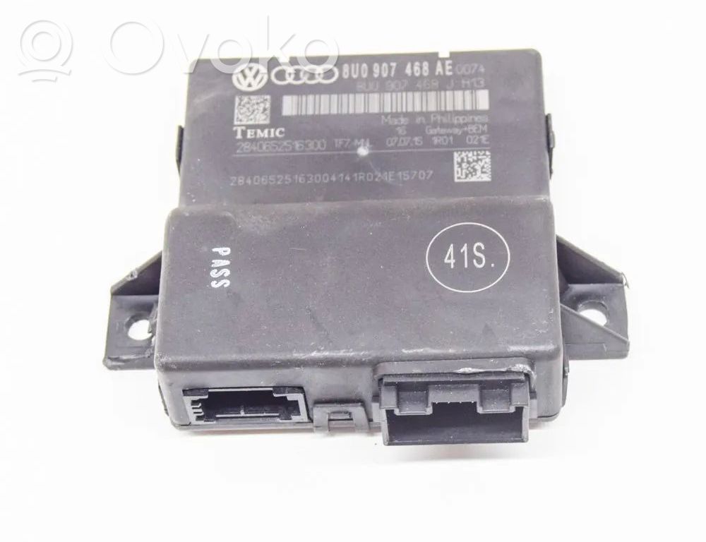 Audi Q3 8U Gateway control module 