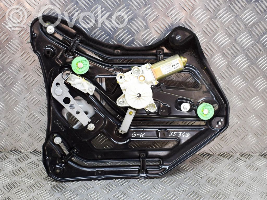 Saab 9-3 Ver1 Regulador de puerta trasera con motor 