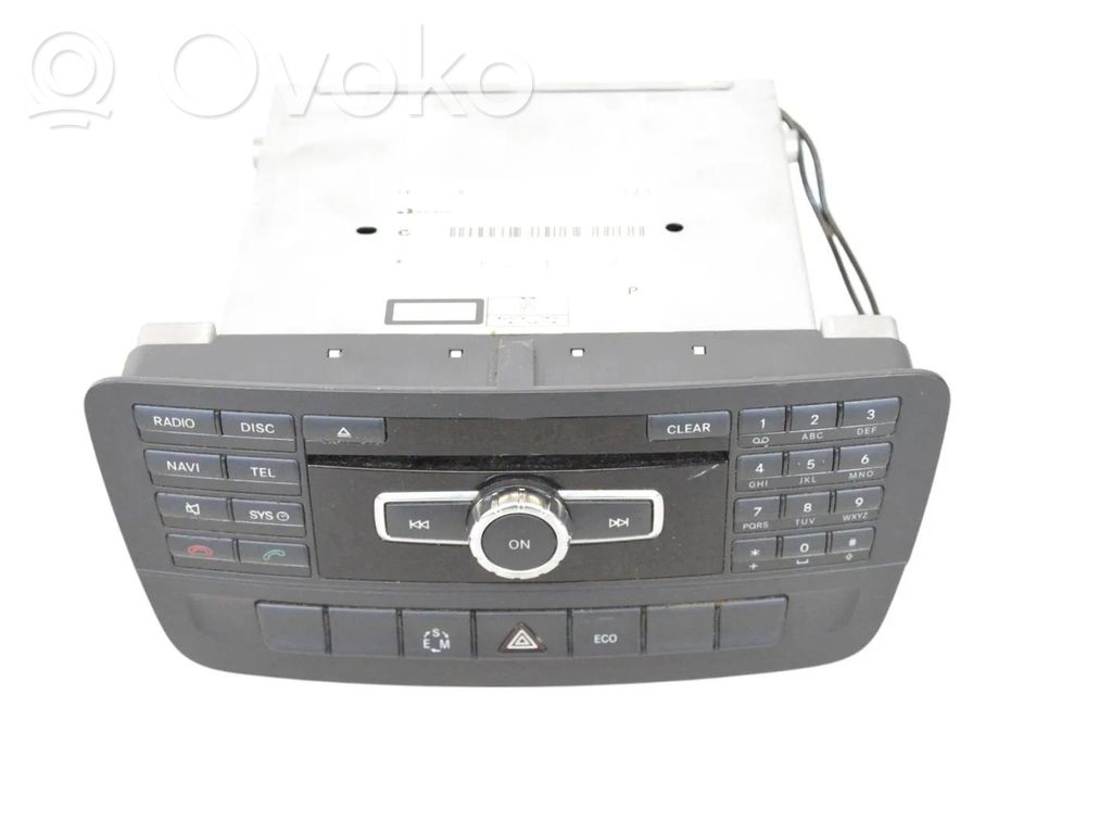 Mercedes-Benz A W176 Unità principale autoradio/CD/DVD/GPS