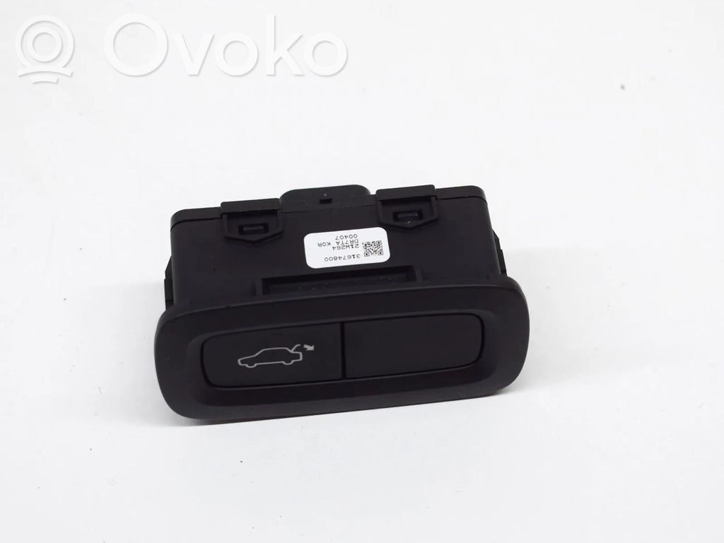 Tailgate/boot open switch button   31674800