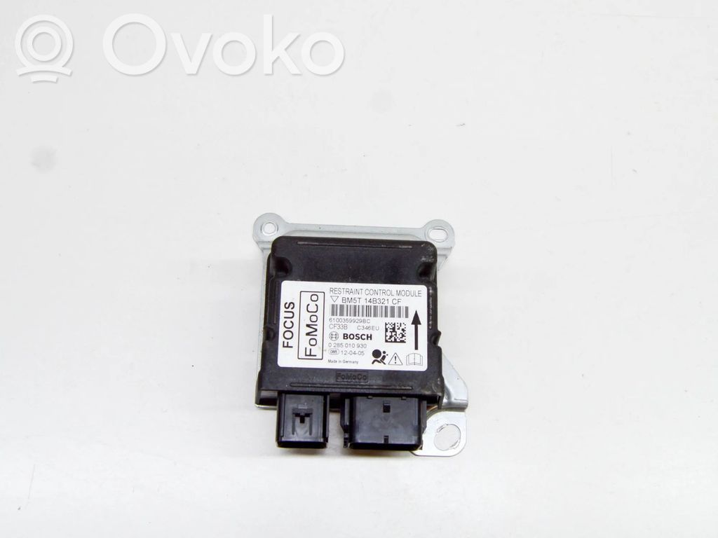 Unidad de control/módulo del Airbag   0285010930,BM5T14B321CF