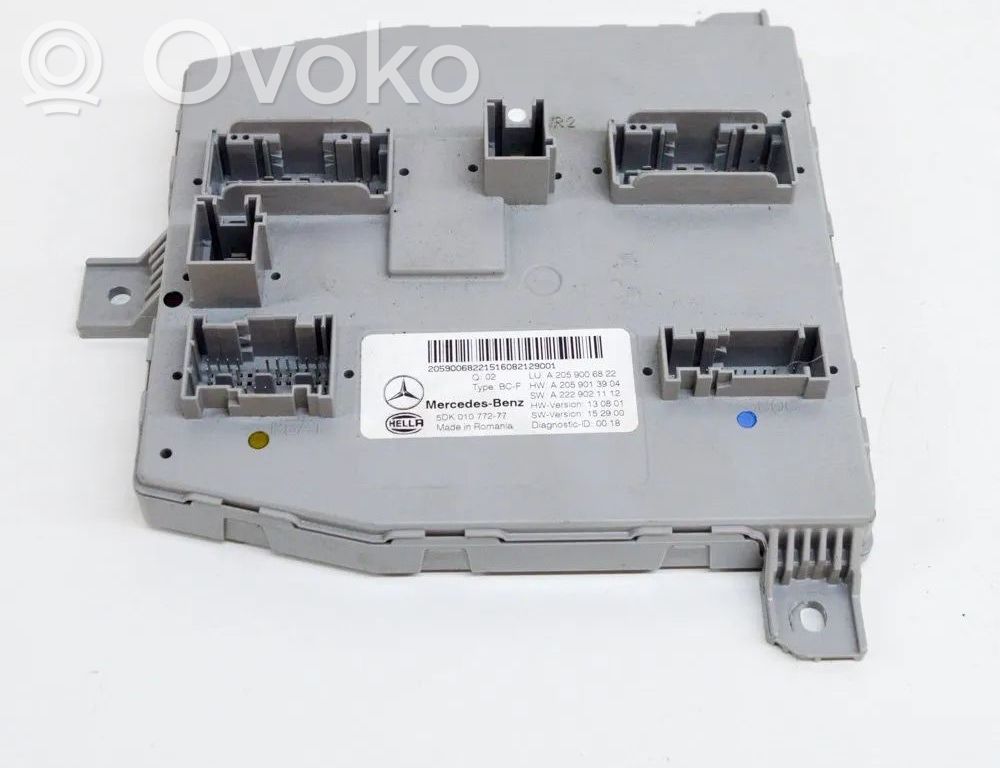 Mercedes-Benz C W205 Modul de control caroserie central
