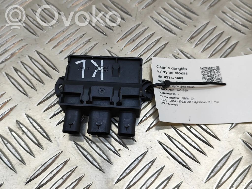 BMW X1 F48 F49 Sterownik / Moduł elektrycznej klapy tylnej / bagażnika 