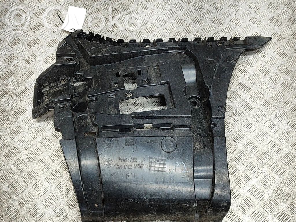 BMW 7 G11 G12 Staffa di rinforzo montaggio del paraurti posteriore 