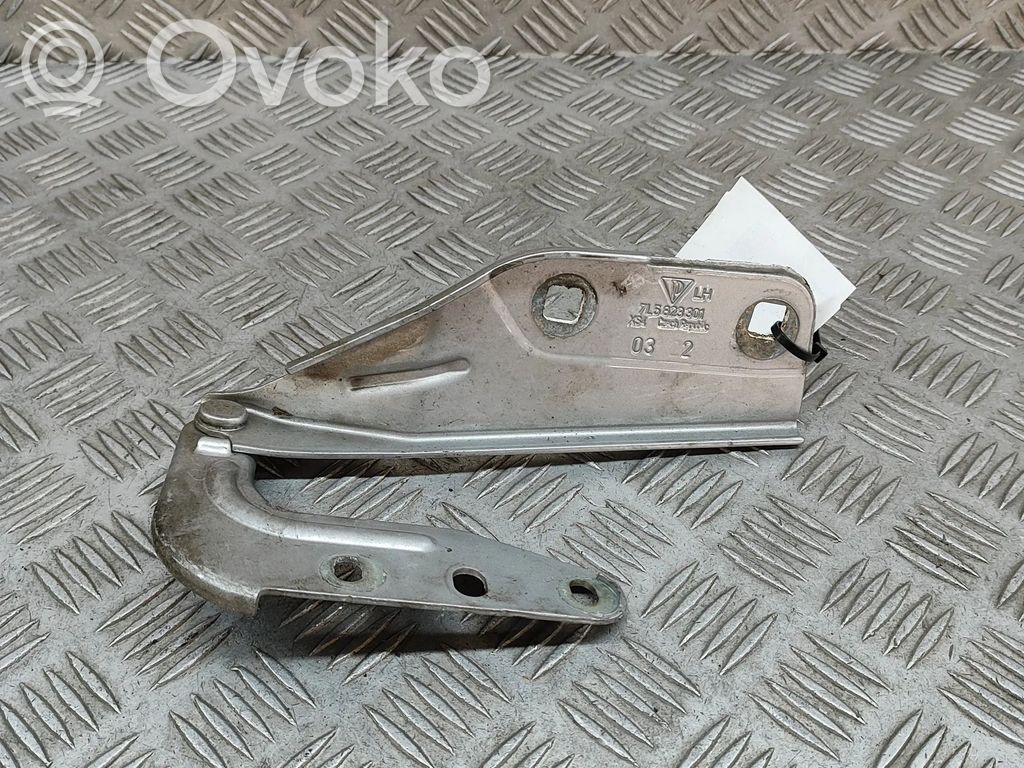 Porsche Cayenne (9PA) Cerniere del vano motore/cofano 