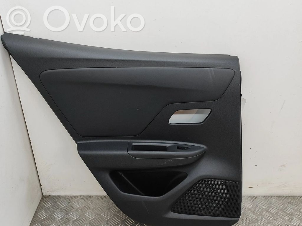 Opel Mokka B Moldura del tarjetero de la puerta trasera 