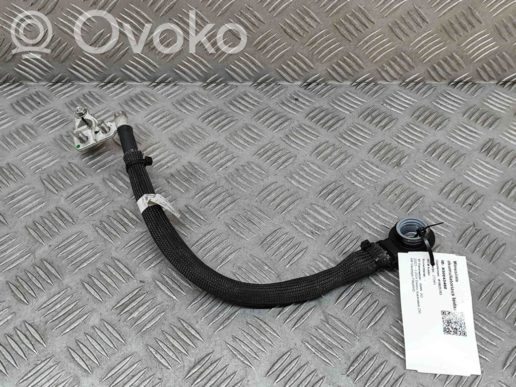 BMW X2 U10 Cable negativo de tierra (batería) 