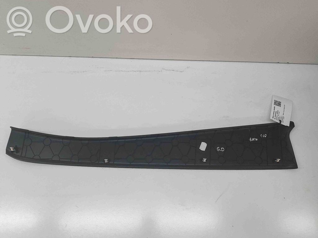 BMW 6 G32 Gran Turismo Osłona tylna tunelu środkowego 