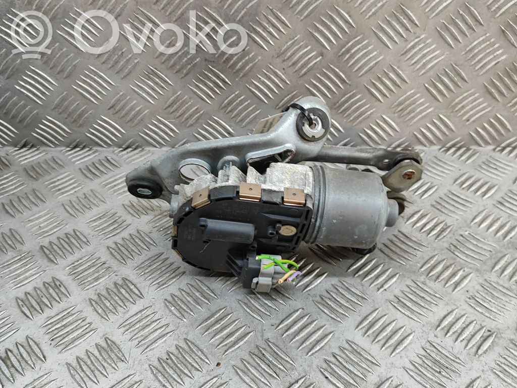 Peugeot 407 Mechanizm i silniczek wycieraczek szyby przedniej / czołowej 